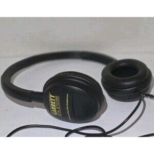 Garrett ClearSound Easy Stow In-Line Volume Metal Detector Headphones